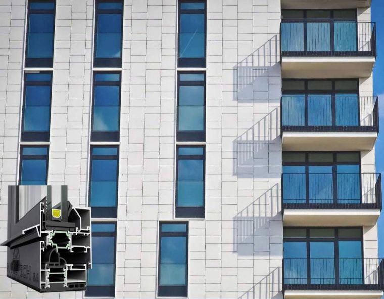 Open Reclining Aluminum Frame Thermo, ETEM 38