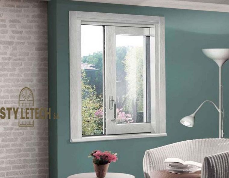 Synthetic pvc frames REHAU sliding, superimposed, recessed euro-design, synego, geneo