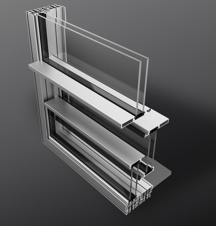 Κουφώματα αλουμινίου ετεμ hyline gui