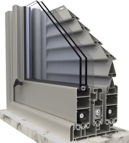 Aluminum sliding frames europa 2000