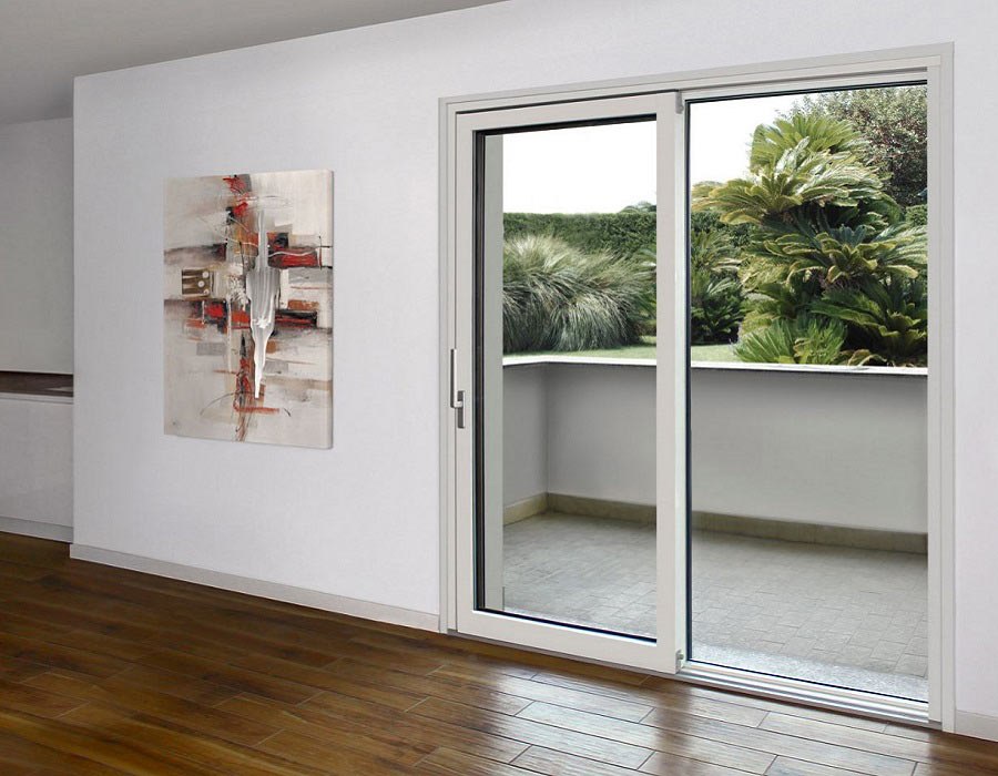 The new sliding aluminum frames from Europa in Prima 8000 thermal break series